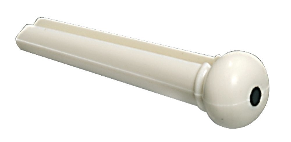 Chevilles de chevalet GEWA en plastique blanc avec point, 6 pièces