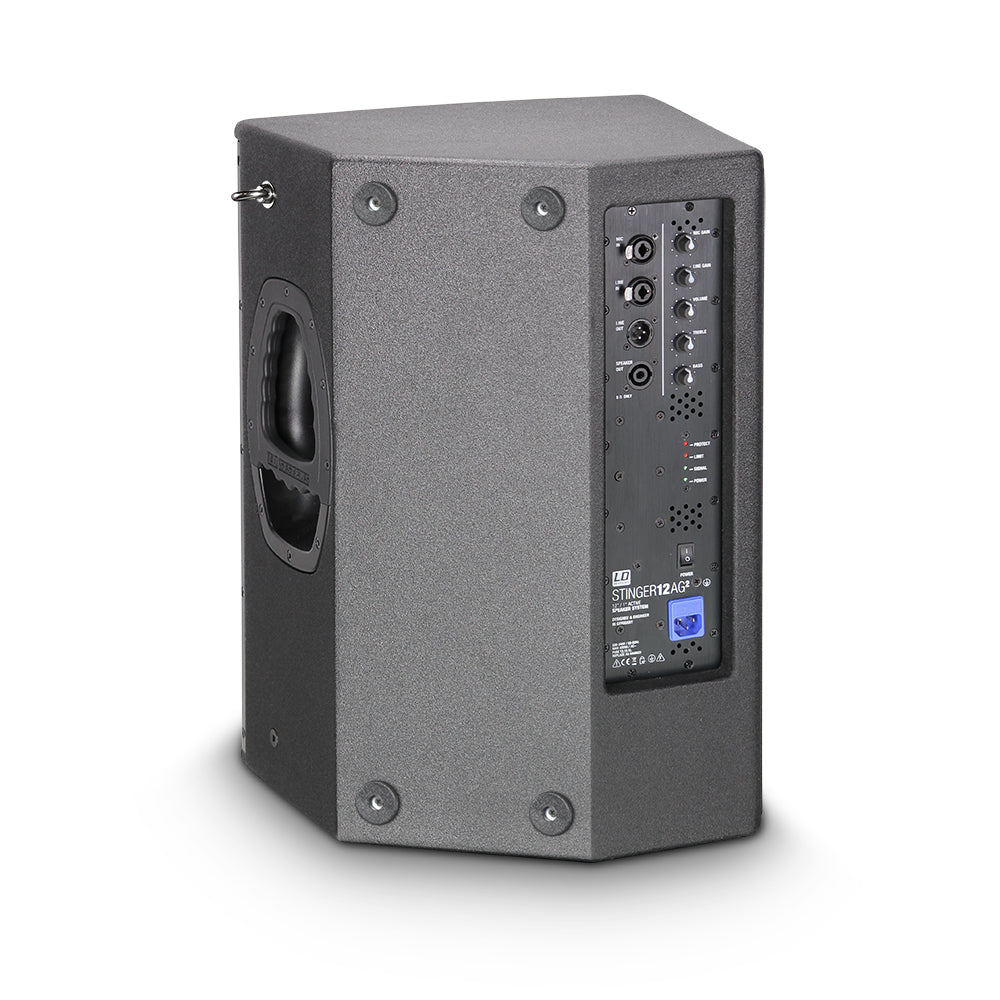 LD Systems 5430 M8 - Vis à anneau en acier inoxydable M8 x 30 mm incl. rondelle