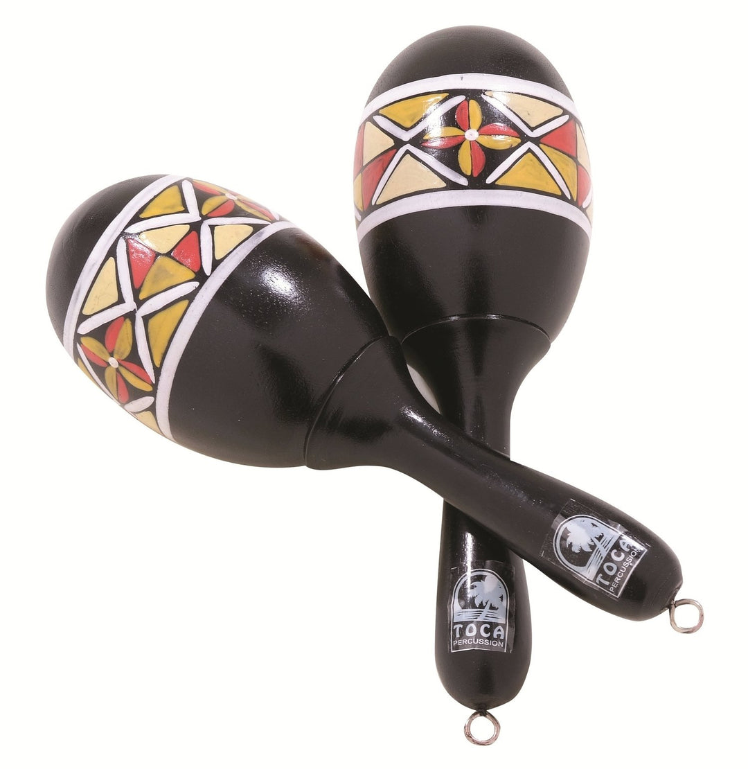Toca Shaker Maracas en bois peint (T3132)