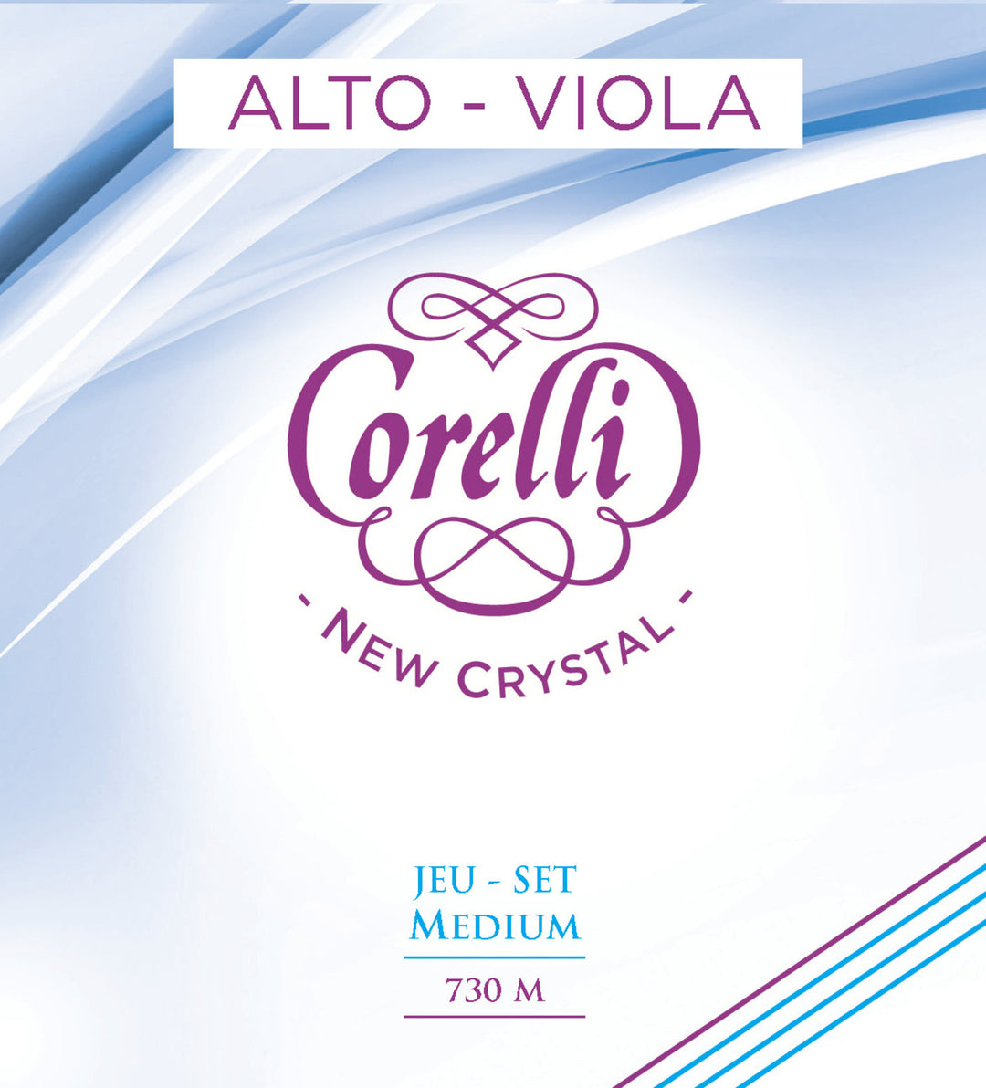 Corelli Strings For Viola New Crystal - Medium (730M)