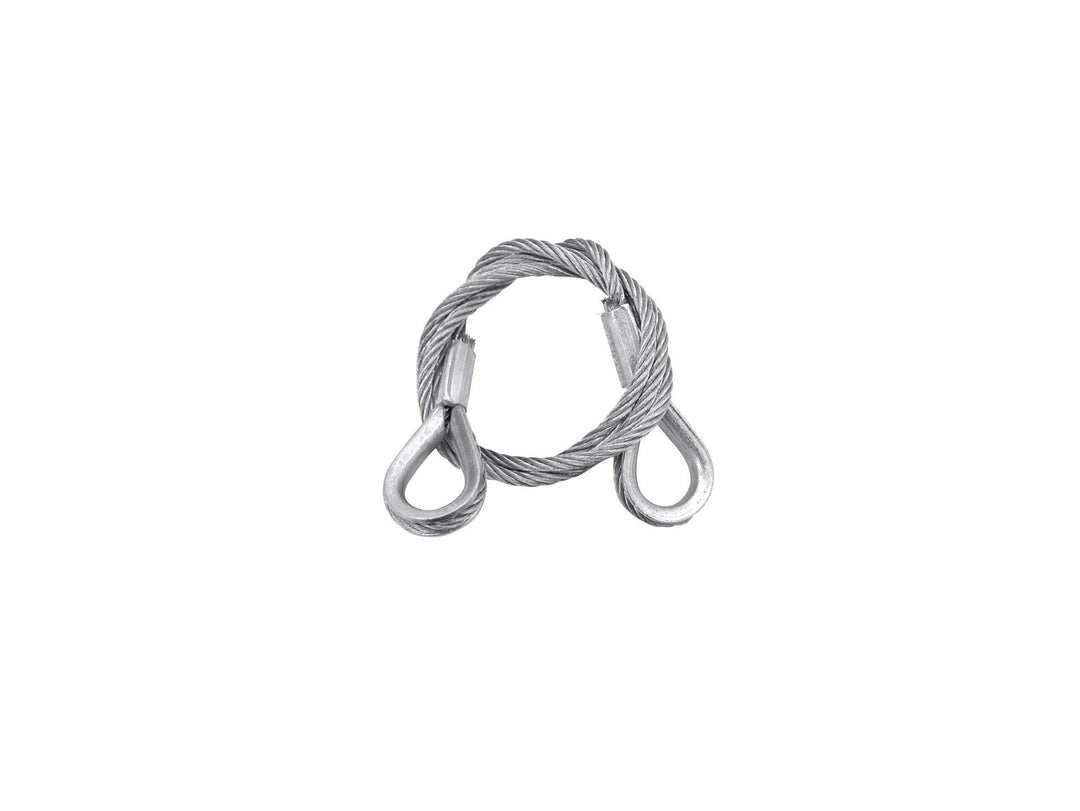 EUROLITE Safety Bond B 3x600mm jusqu’à 5kg argenté