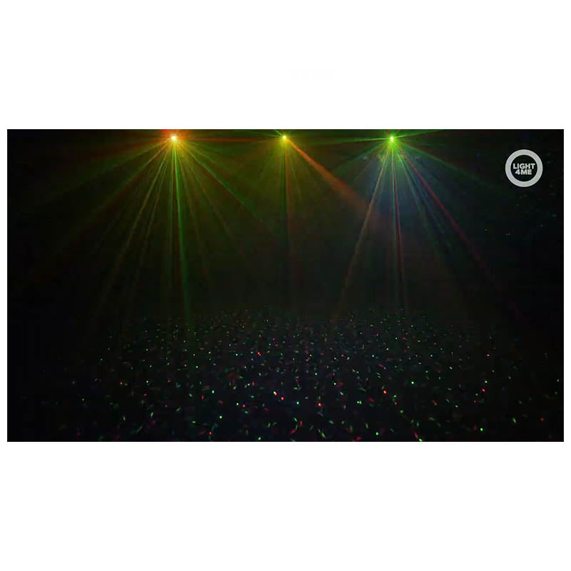 Light4Me T-Bar LED projecteur Derby Laser MultiBar