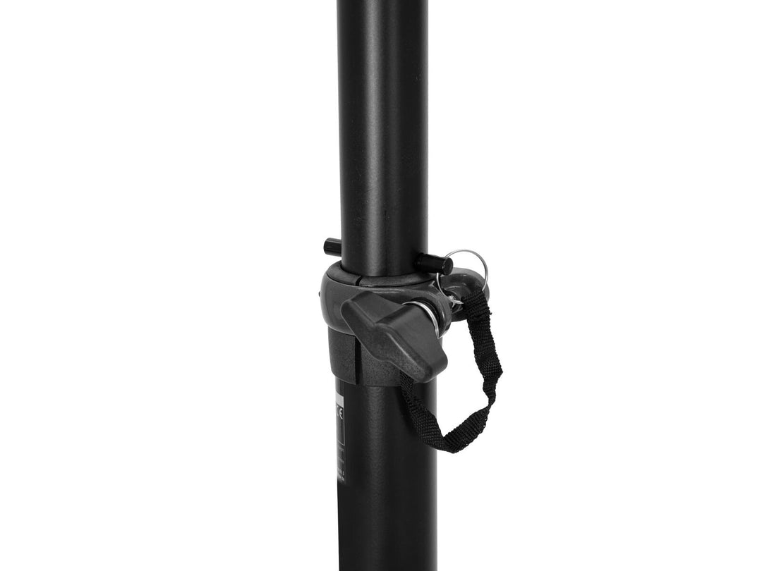 OMNITRONIC pied/trépied pour enceinte en aluminium noir