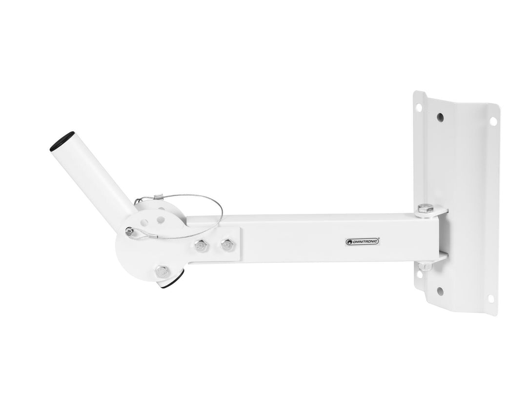 OMNITRONIC WH-1 support mural 30 kg max blanc