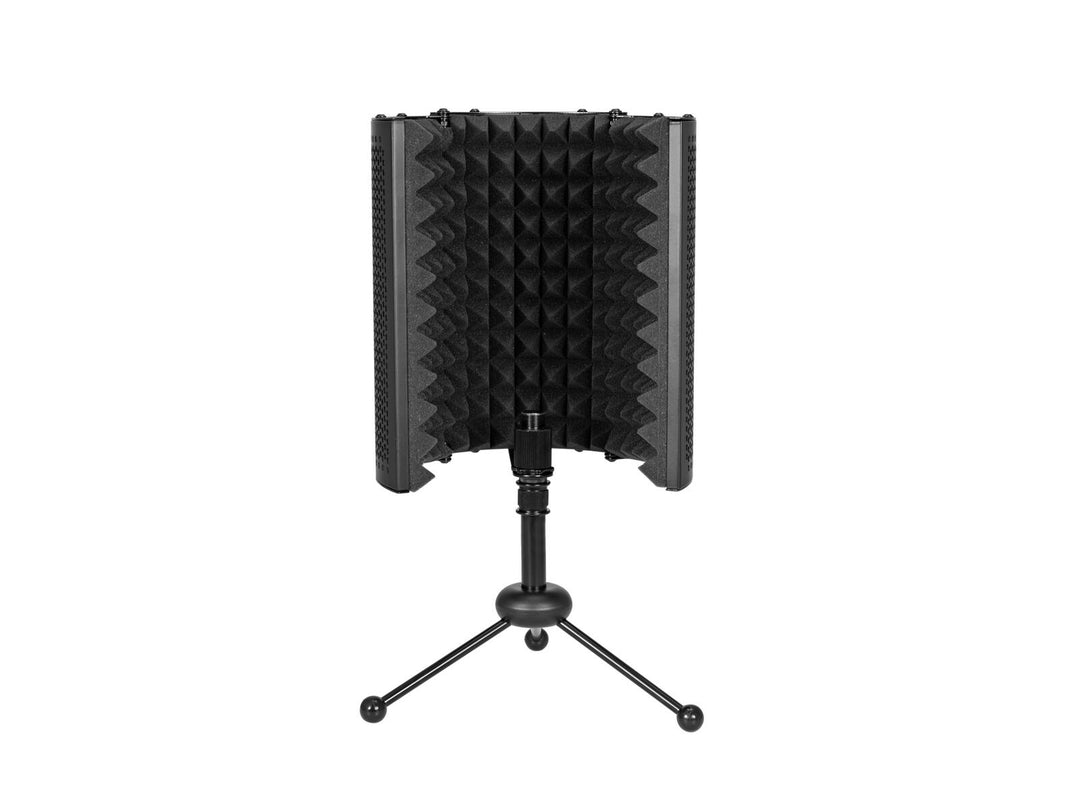 Système d’absorbeur pour microphone de bureau OMNITRONIC AS-04, pliable avec trépied