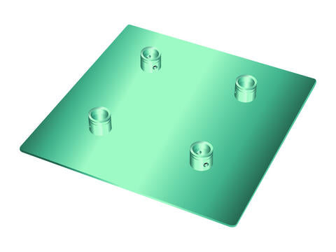 Alutruss QUADLOCK end plate QQGP 50cm x 50cm