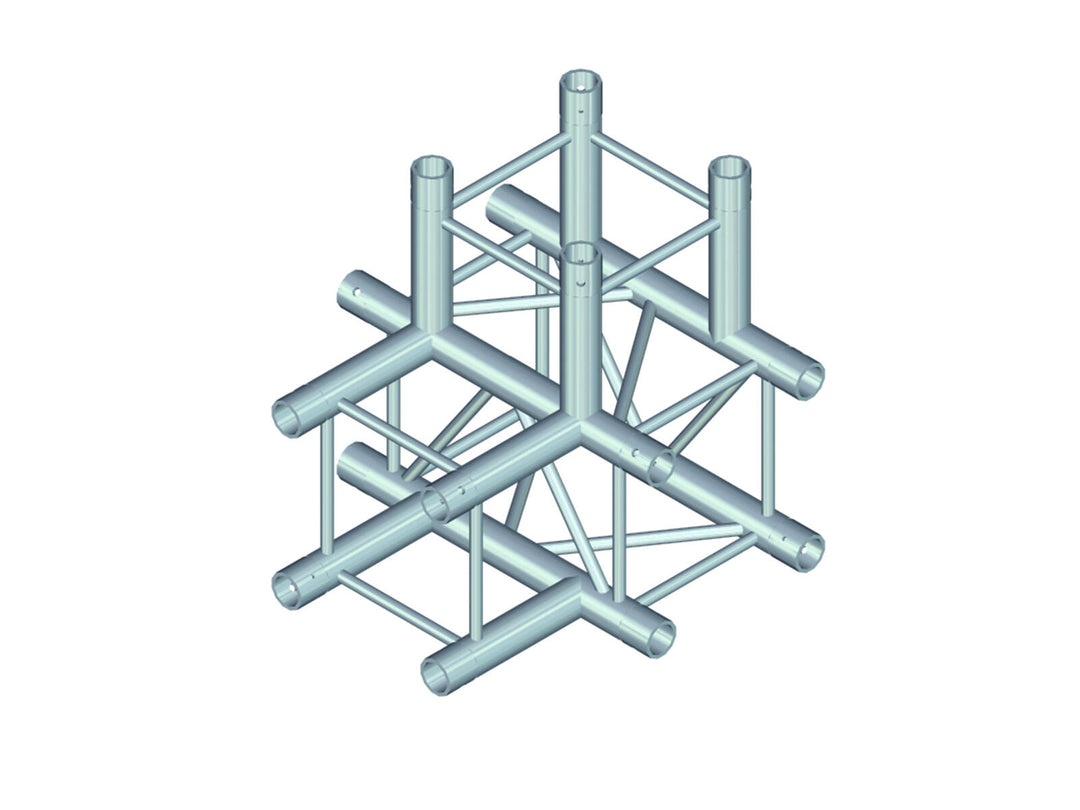ALUTRUSS QUADLOCK QL-ET34 T-42 Pièce en T à 4 voies