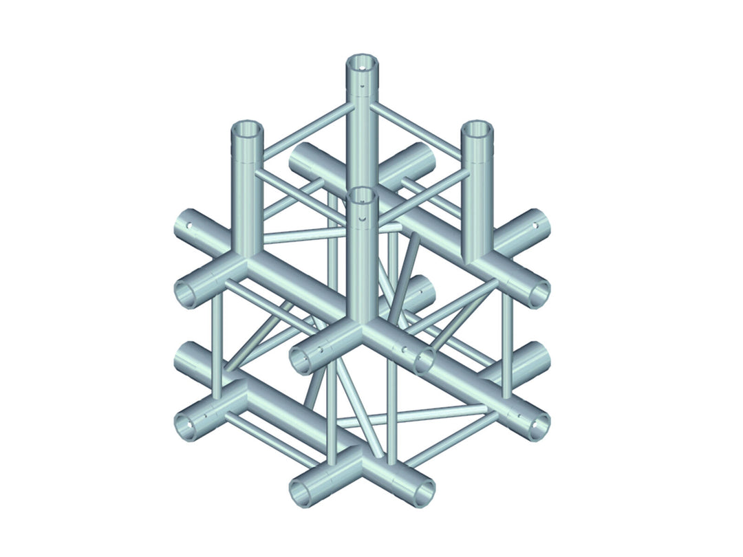 ALUTRUSS QUADLOCK QL-ET34 T-51 pièce en T à 5 voies