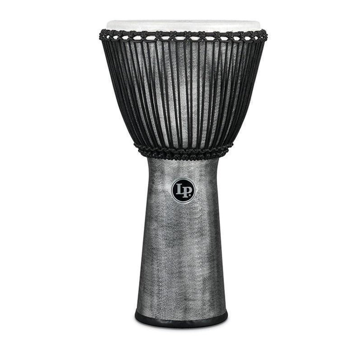 Latin Percussion Djembe World Beat FX Rope Tuned - Gray (LP724G)