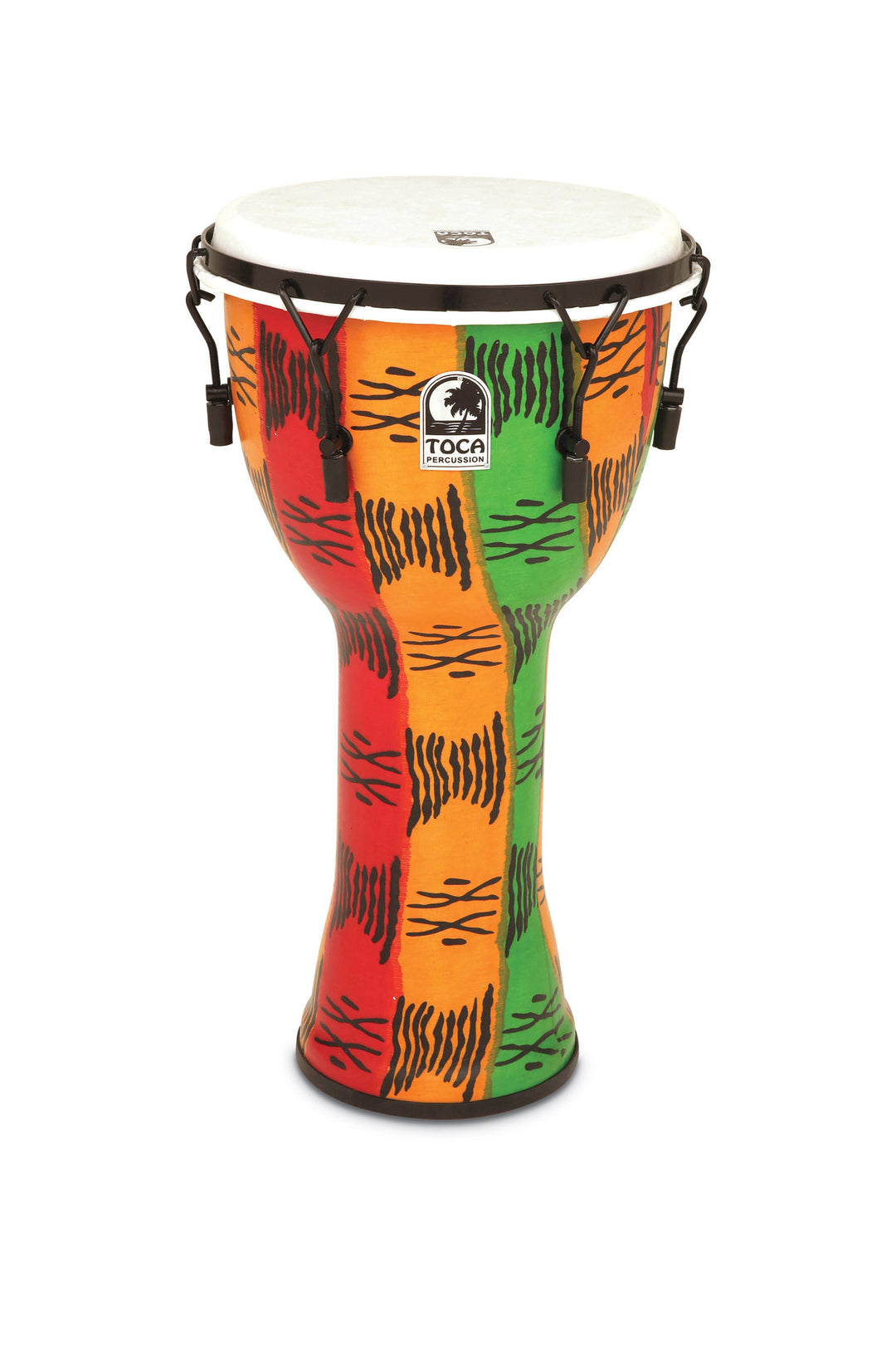 Toca Djembés Freestyle II accordage mécanique - African Sunset (TF2DM-12AFS)