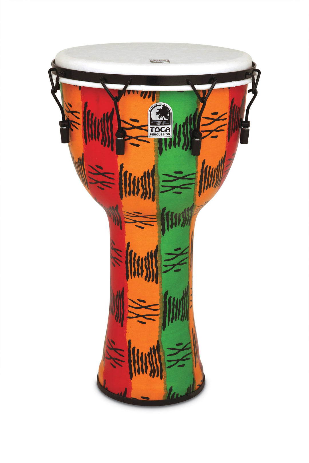 Toca Djembés Freestyle II Accordage mécanique - African Sunset (TF2DM-14AFSB)
