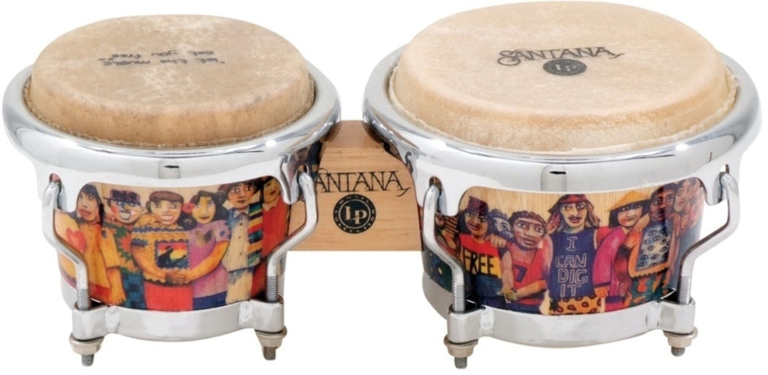 Latin Percussion Bongo Mini accordable - Santana Mini-Bongos (LPM200-AW)