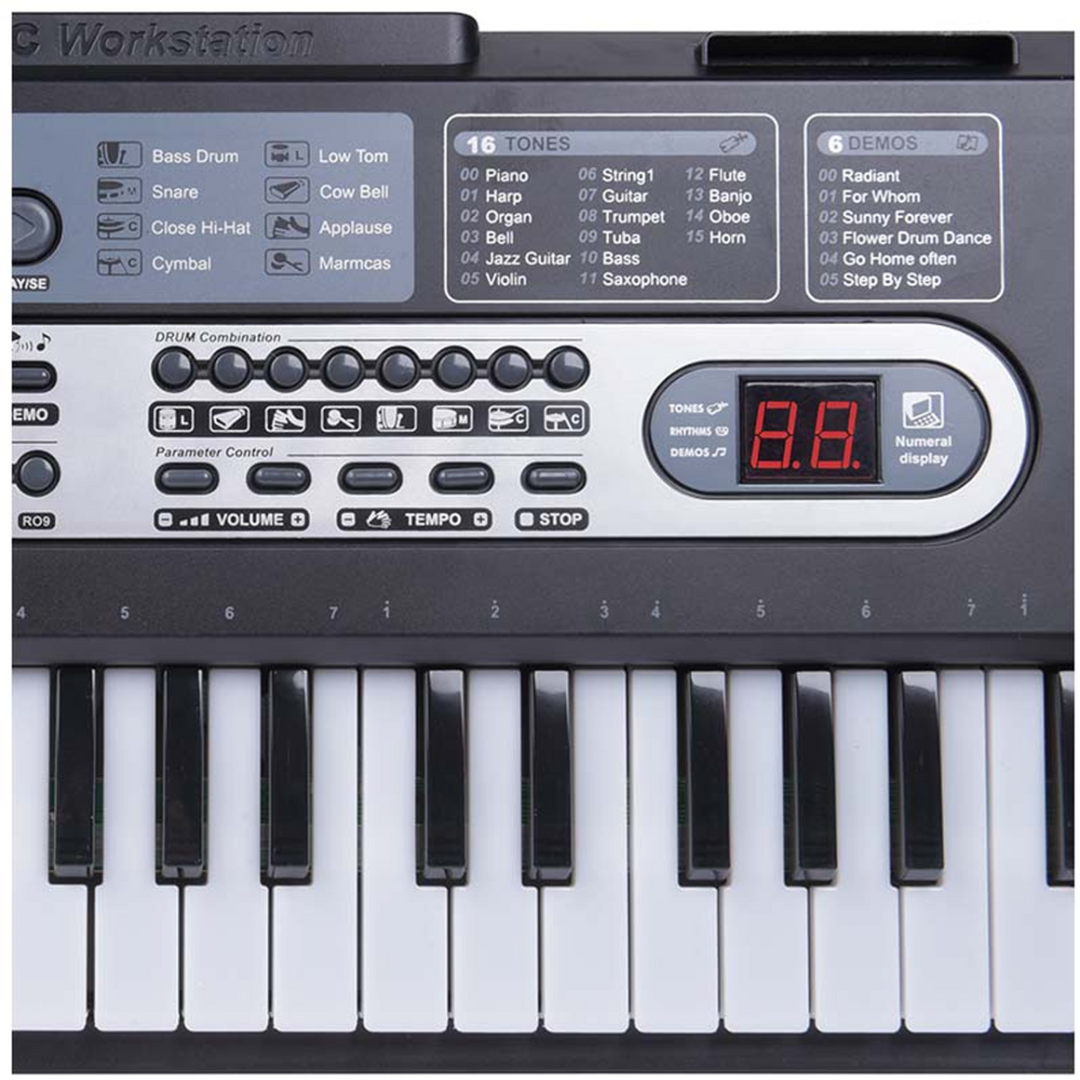 Keyboard avec Microphones – 61 touches pour enfants