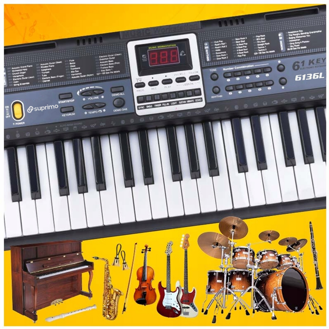 SUPRIMO 6136L keyboard avec microphone