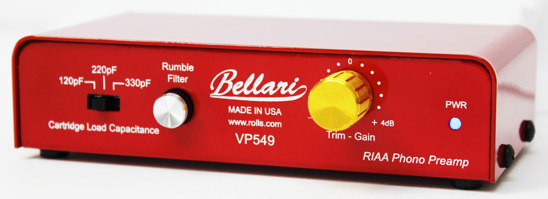 BELLARI VP549 Préampli phono