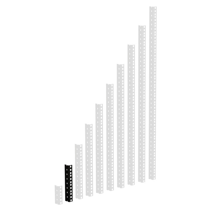 Adam Hall 61535 B Rail Rack Robuste (Noir)