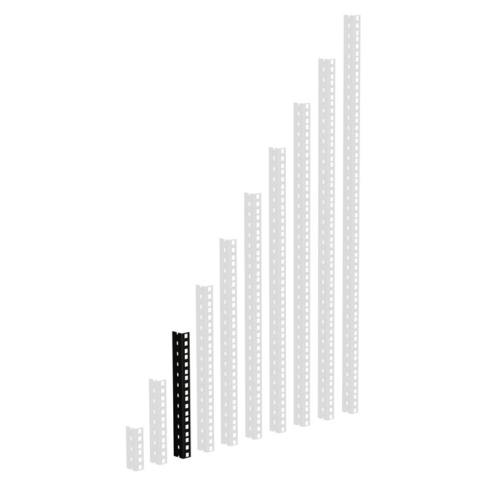 Adam Hall 61535 B Rail Rack Robuste (Noir)