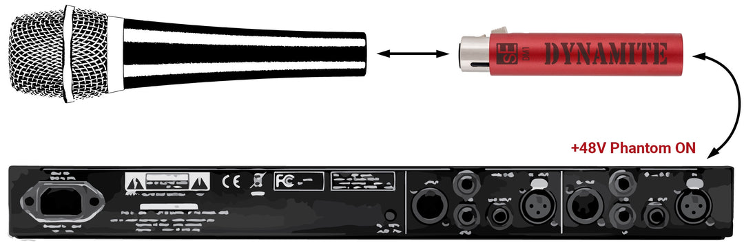 sE Electronics DM1 Préampli/Mic Booster