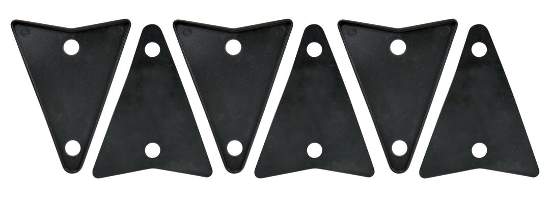 Latin Percussion Quincaillerie pour Congas Coussin en plastique pour plaque latérale - Classic (2 trous) (LP631)