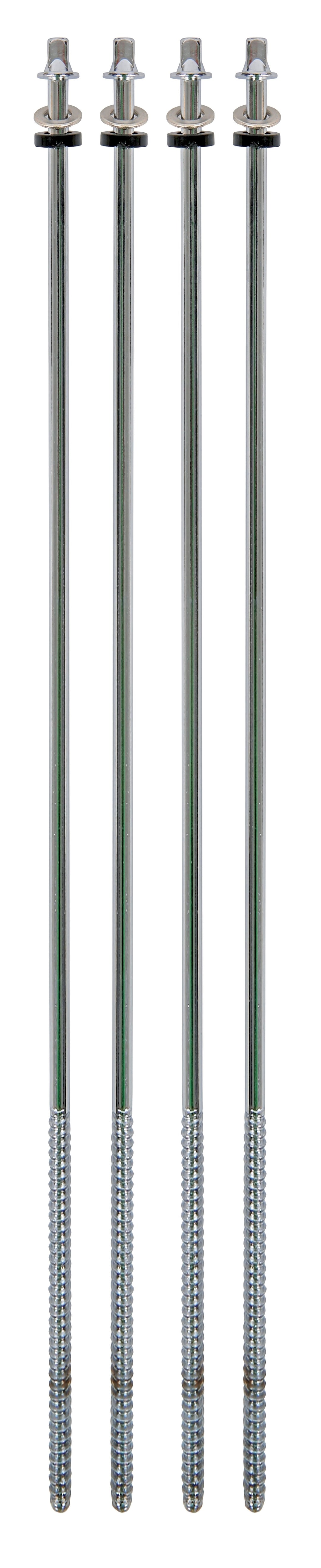Latin Percussion tirants de tension Brazilian Surdo - LP3018 LP3020 LP3118 LP3120 - Chrome, 4 pièces (LP3920)