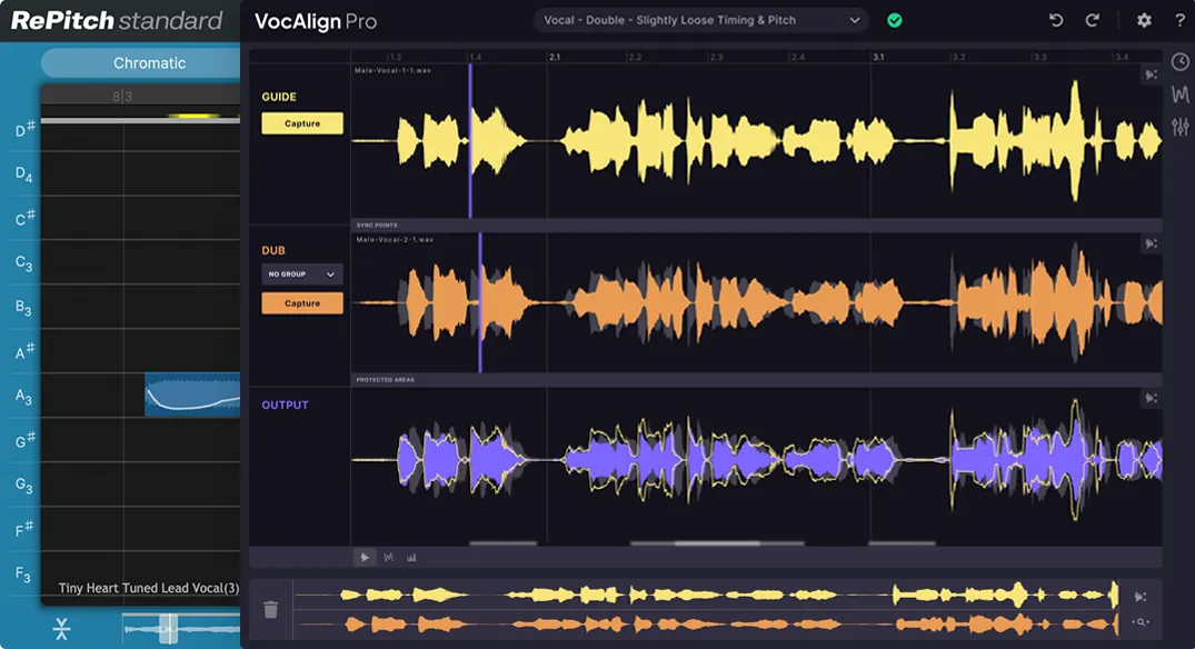 RePitch 2 Standard + pack VocAlign Pro