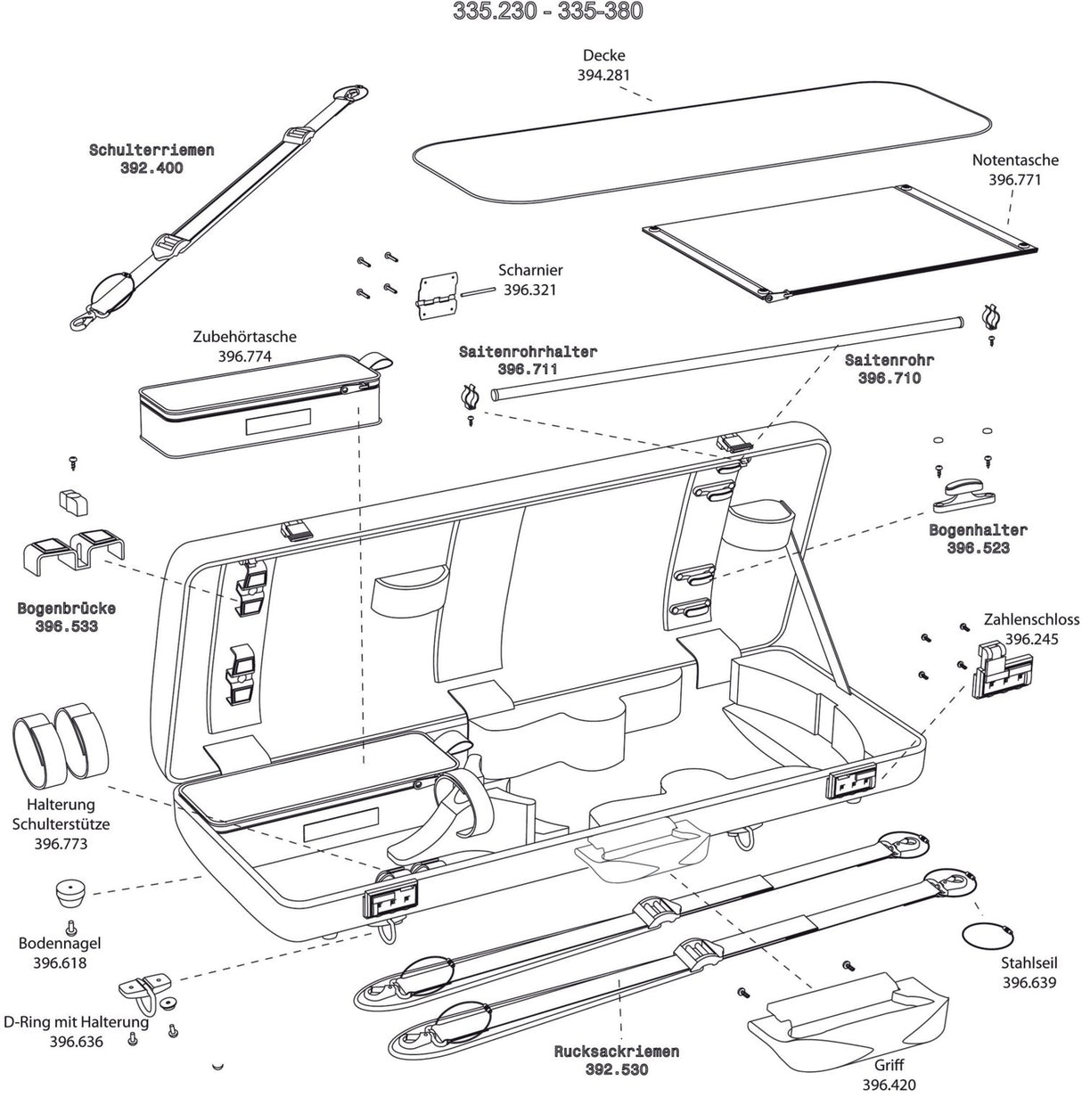 GEWA Bow holder - Bow holder