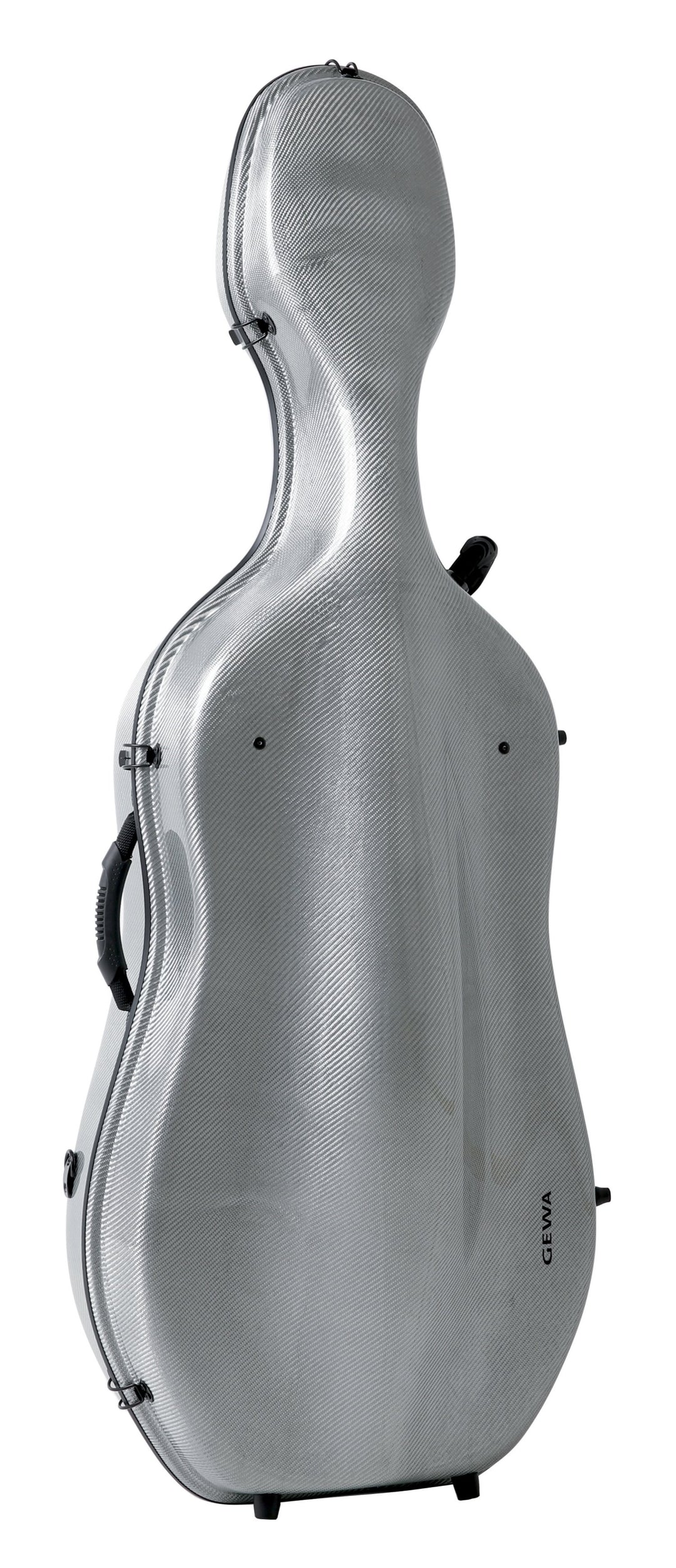GEWA Étui de Violoncelle Idea Titanium Carbon 3.3 - Titane/bordeaux