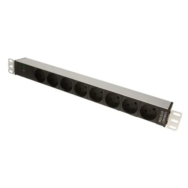 Rail d'alimentation m. Terre (DK, 19" Rack)