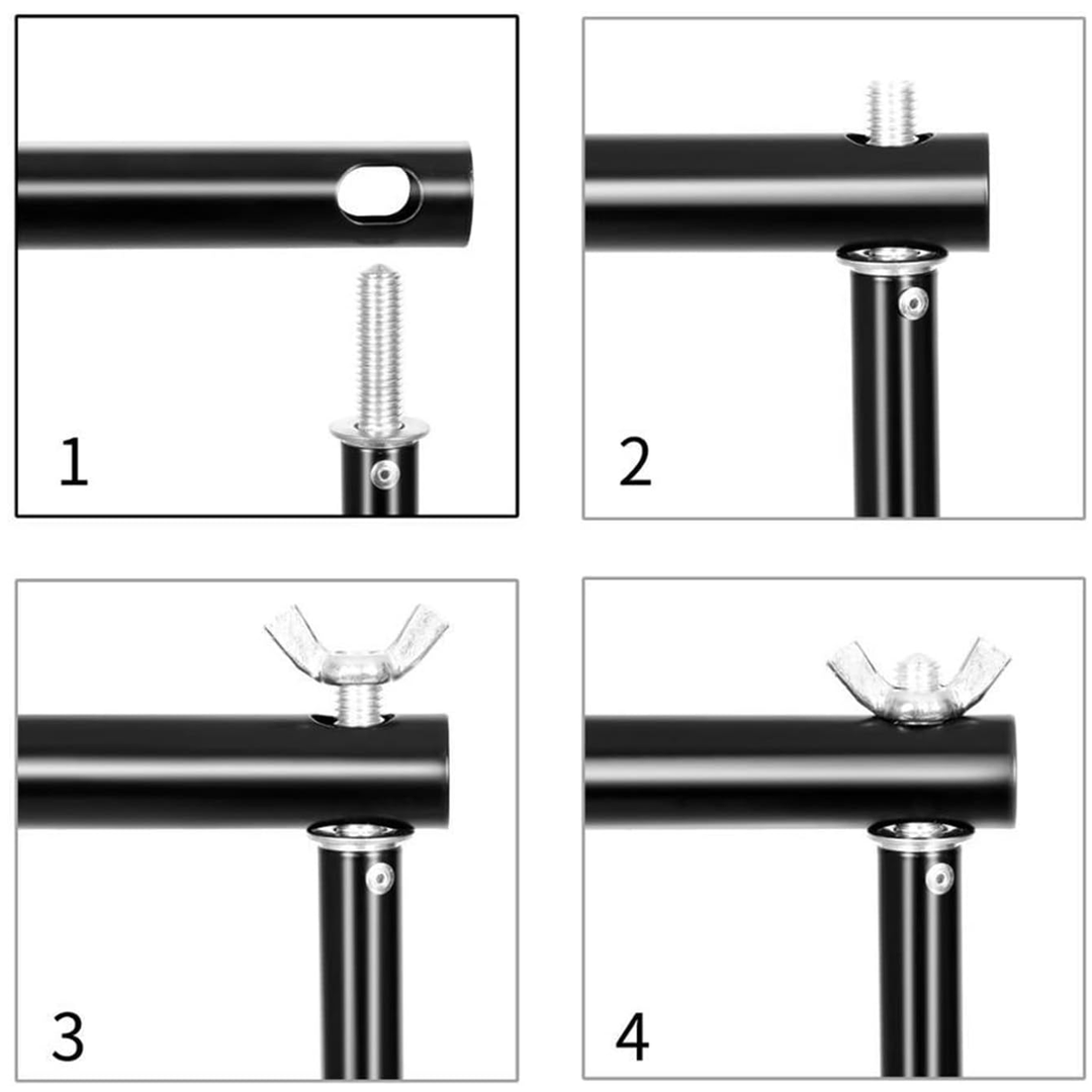 Support de fond – 200x200cm avec cover et 4 pinces