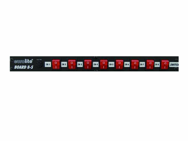 Eurolite Board 8-S Panneau d'Interrupteur
