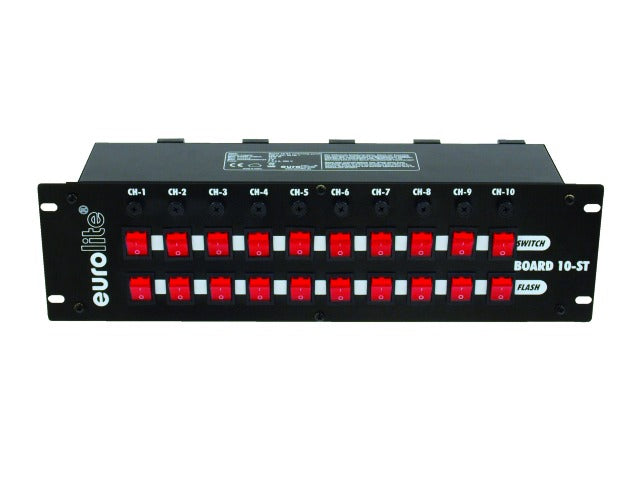 Eurolite Board 10-ST Panneau d'Interrupteur