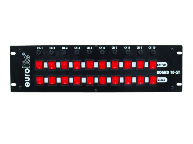 Eurolite Board 10-ST Panneau d'Interrupteur