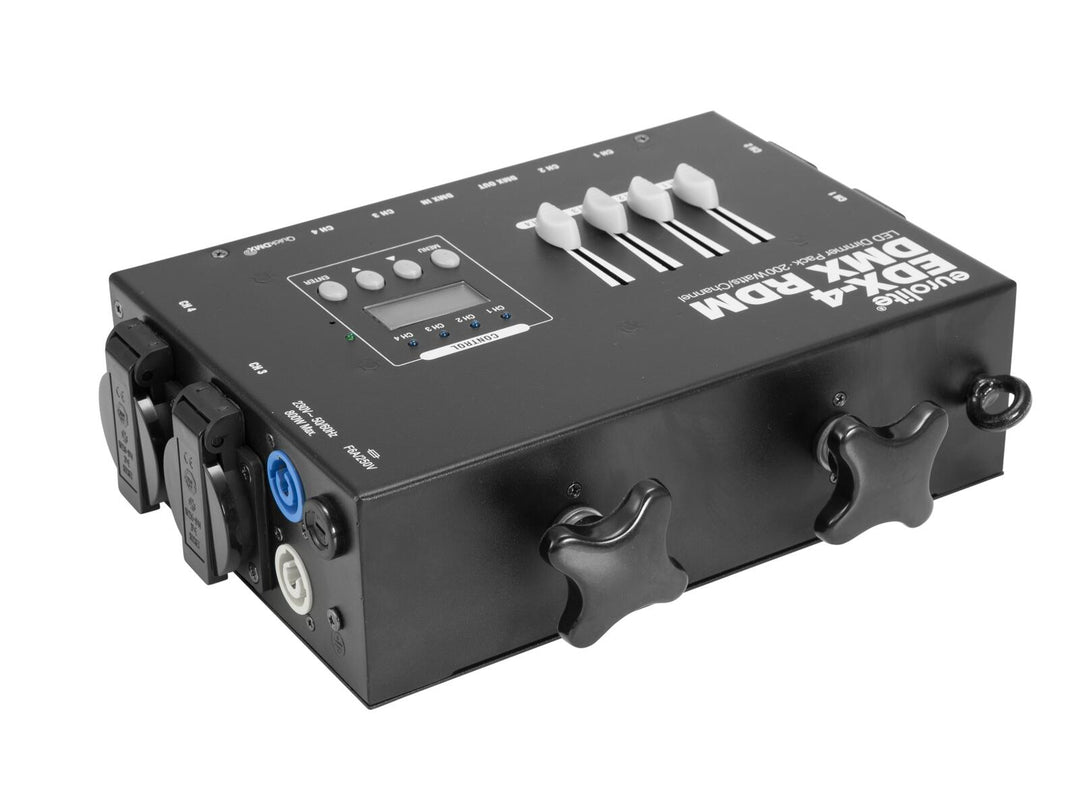 EUROLITE EDX-4 DMX RDM Gradateur LED Pack