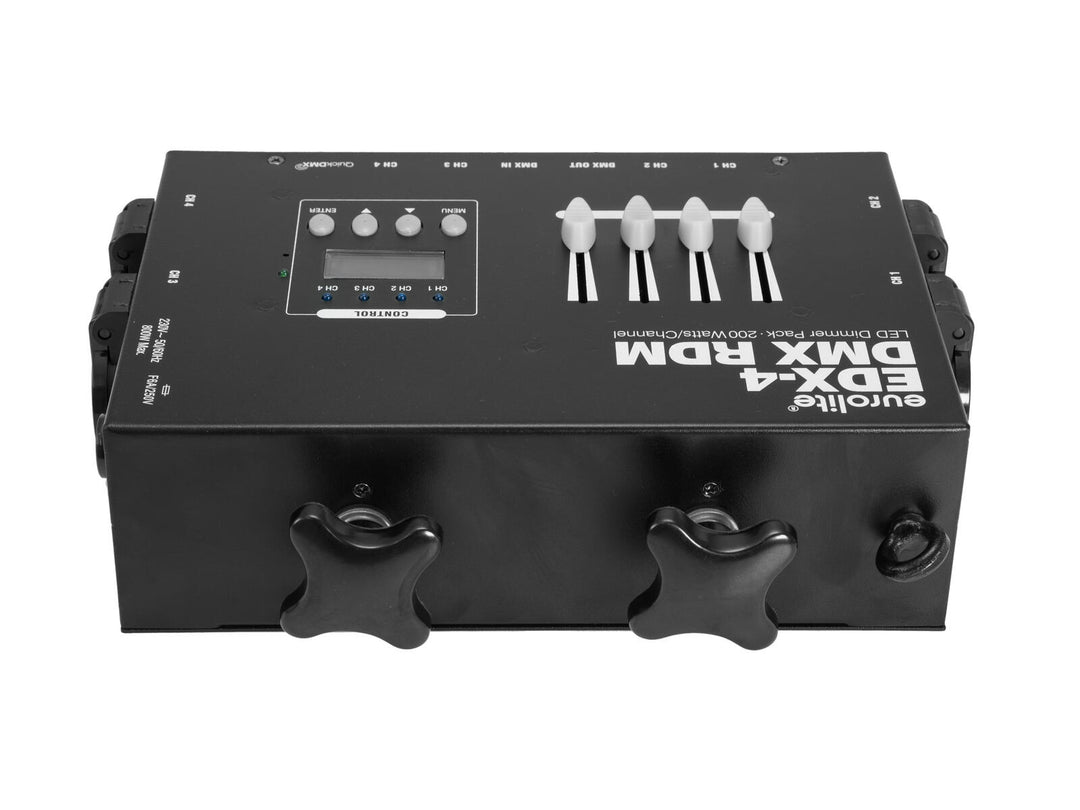 EUROLITE EDX-4 DMX RDM Gradateur LED Pack