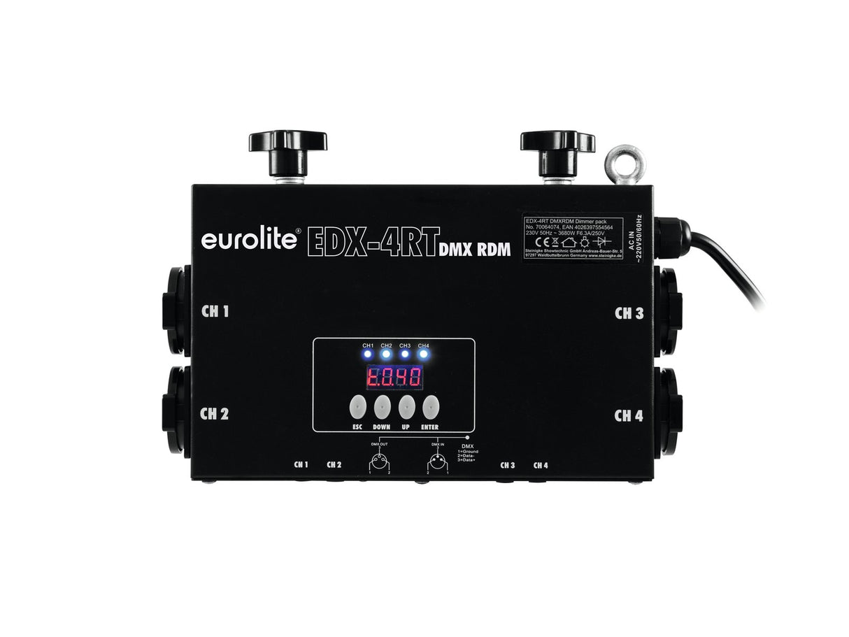 Eurolite EDX-4RT DMX RDM Truss Dimmer Pack