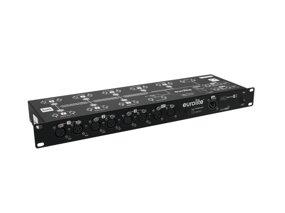 EUROLITE DMX Split 8X Répartiteur