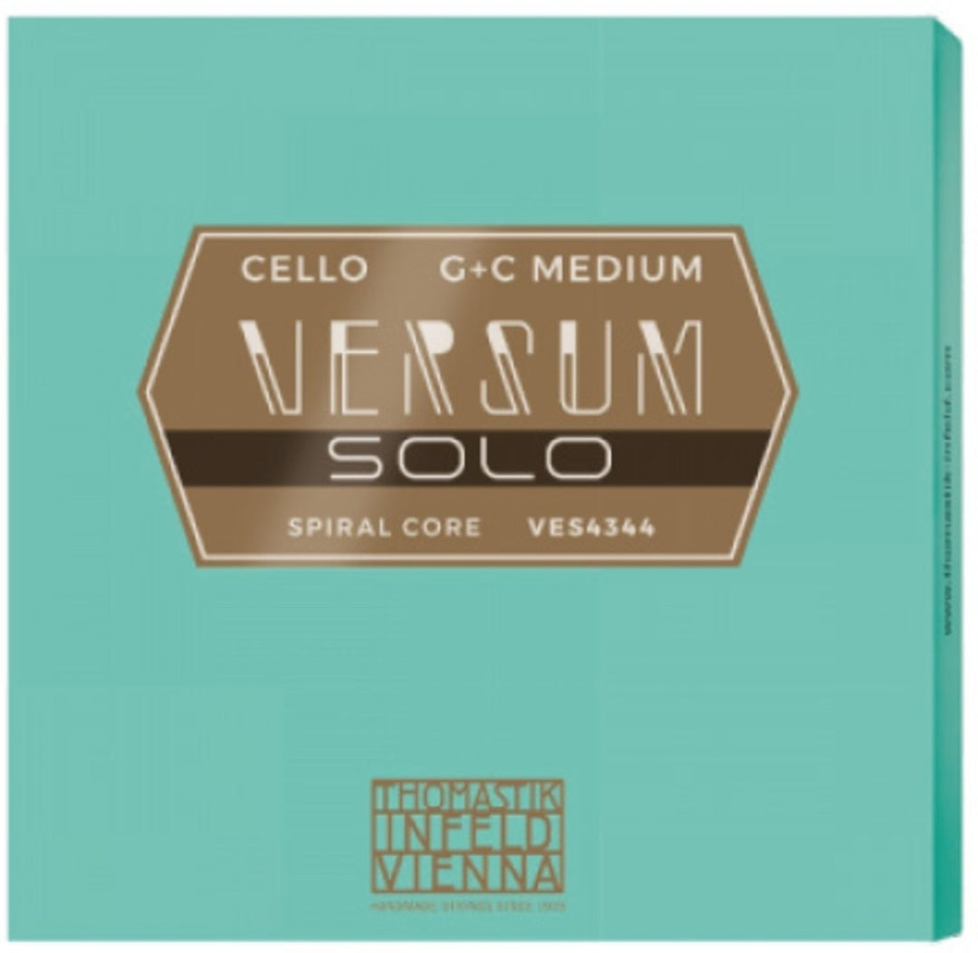 Cordes de Violoncelle Thomastik-Infeld Versum Solo - set complet Solo (VES400)