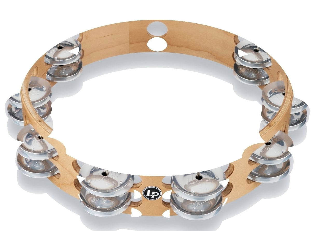 Latin Percussion Tambourine Pro 10 in Double Row - LP380B-AL (LP380B-AL)
