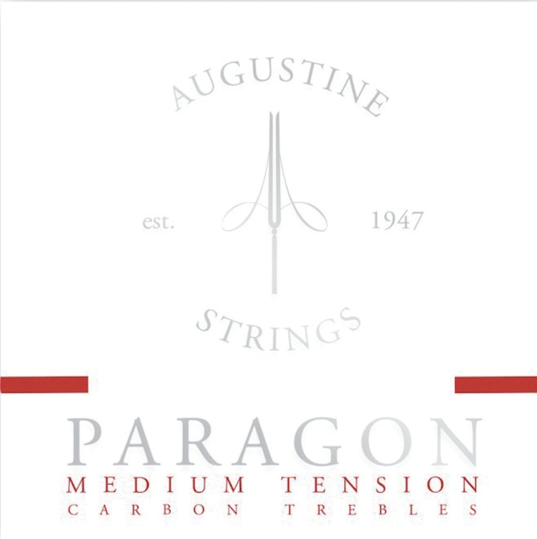 Augustine Cordes pour guitare classique Paragon Carbon - Set rouge (medium/medium)