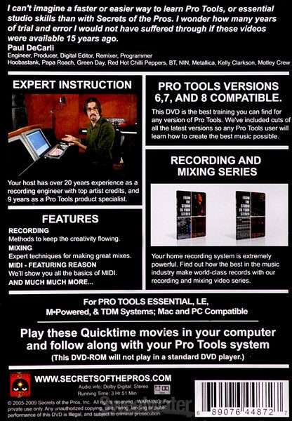 Pro Tools : Volume 1