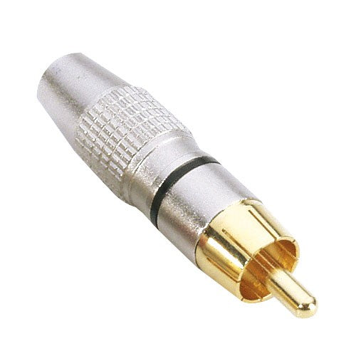 RCA Phono Connector Aluminium Gold contacts
