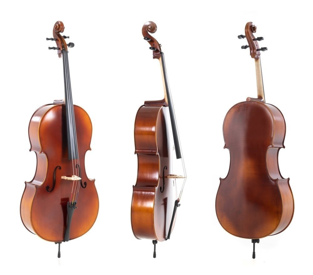 GEWA Allegro violoncelle 3/4, réglé avec chevilles Wittner