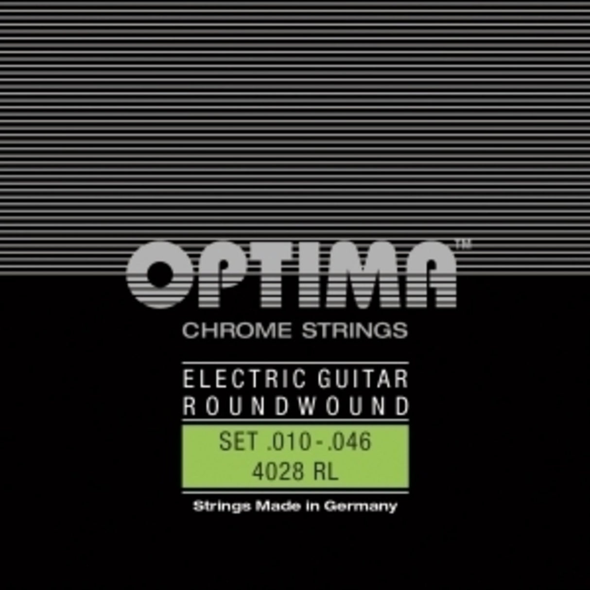 Optima Strings for E-guitar Chrome strings round wound - Set (4028RL)