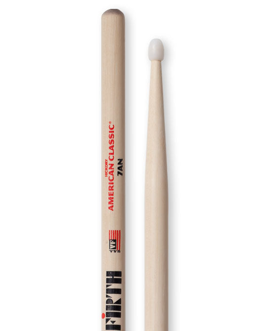 Vic Firth 7A Drumsticks - Nylon tip