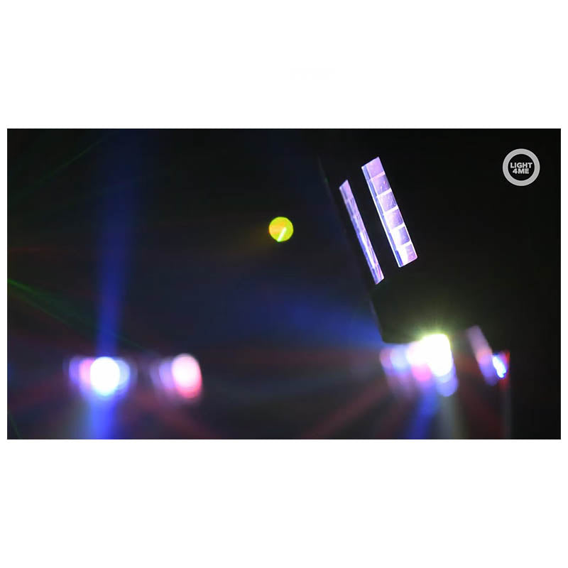 Light4Me T-Bar LED projecteur Derby Laser MultiBar