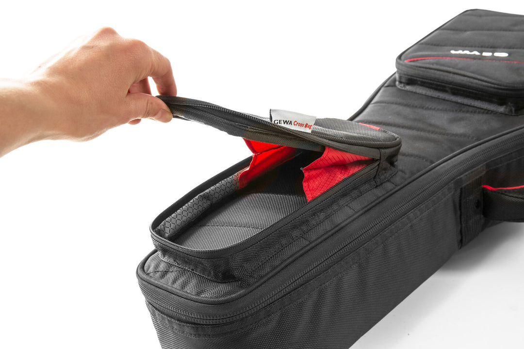 GEWA Sac de transport pour Ukulélés Cross - 550/180/65 mm
