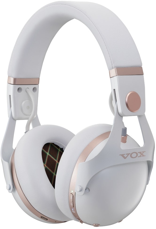 VOX VH-Q1 Noise Cancel Silent Studio Headphones, White