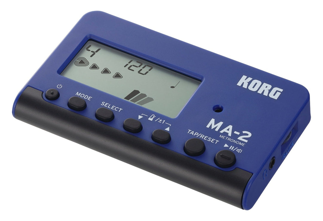 KORG MA-2-BLBK métronome, bleu et noir.