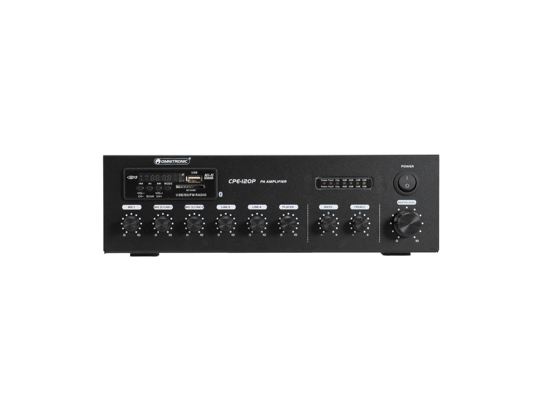 OMNITRONIC CPE-120P amplificateur de mixage PA