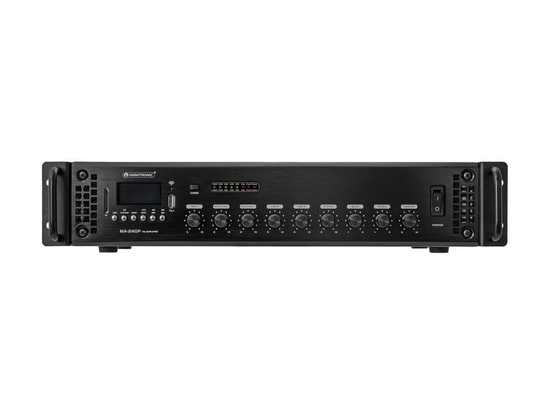 OMNITRONIC Amplificateur de mixage PA MA-240P